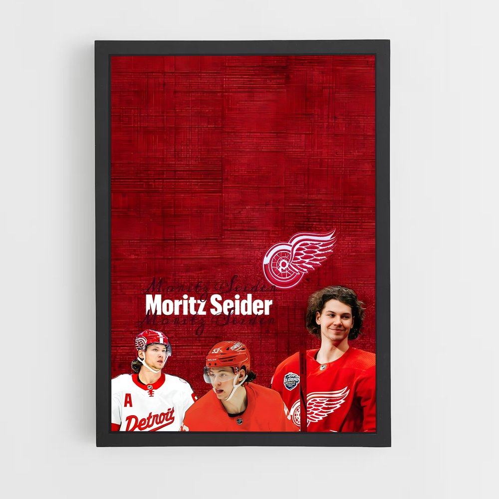 Poster Moritz de seider – affiche Hockey sur glace (vue 2)